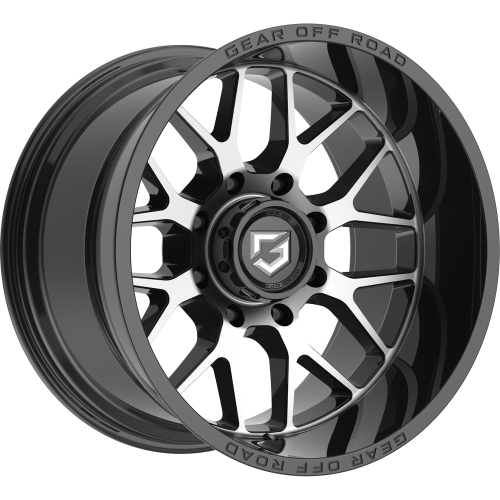 Gear Off Road 763MB RAID 20X12 -44 8X6.50 Black