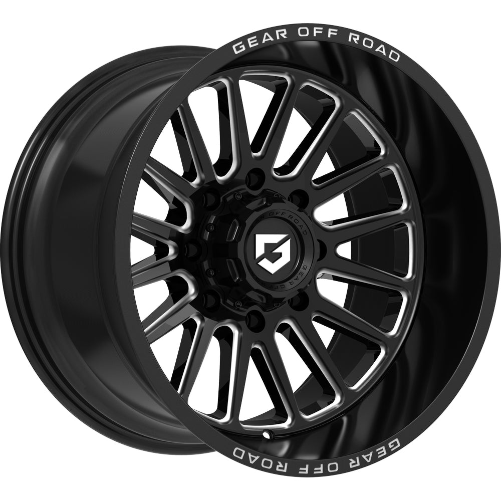 Gear Off Road 764MB 20X10 -19 8X6.50 Black