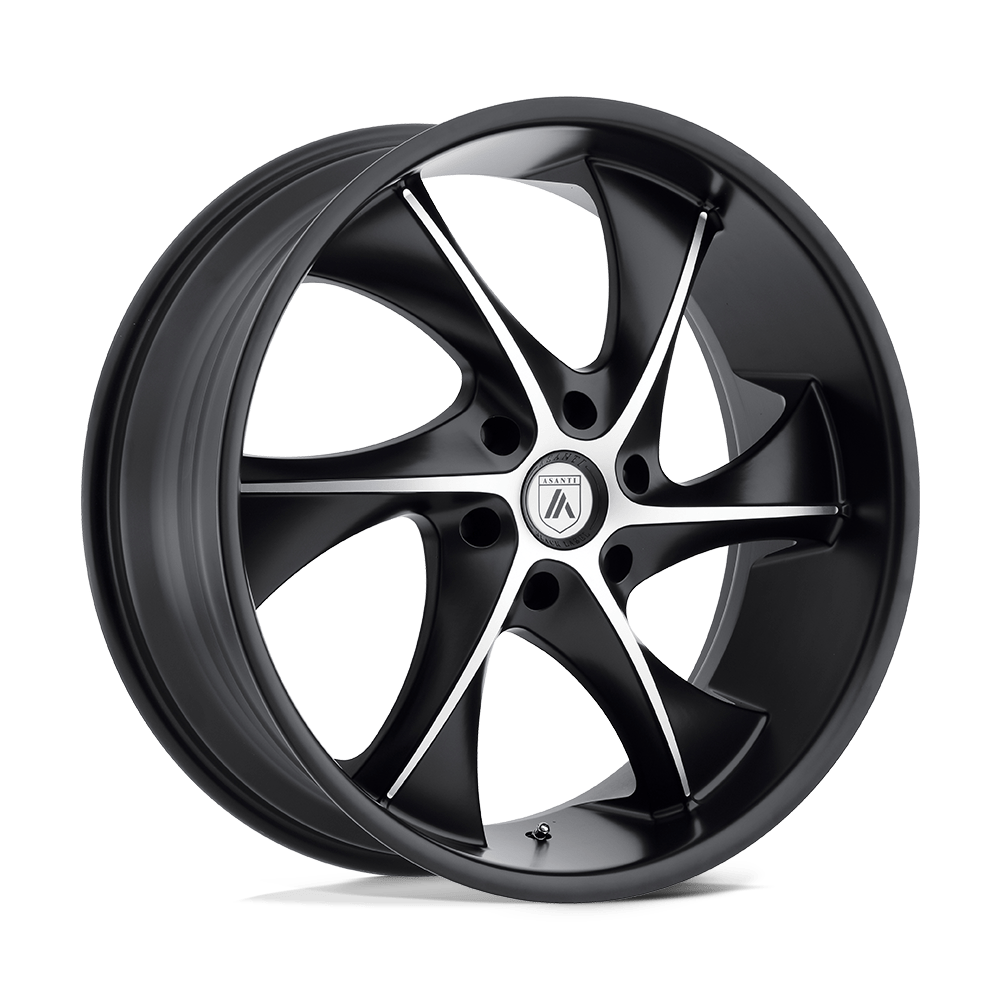 Asanti Black ABL-17 20X8.5 15 6X139.7/6X5.5 Satin Black Machined