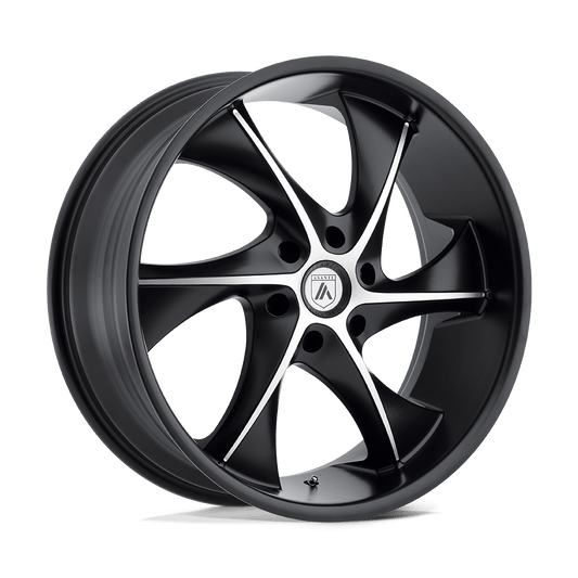Asanti Black ABL-17 20X8.5 15 6X139.7/6X5.5 Satin Black Machined