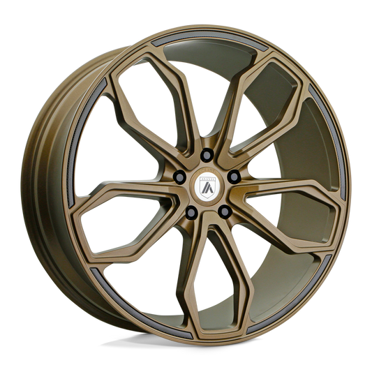 Asanti Black ABL-19 ATHENA 20x10 40 BLANK/BLANK Satin Bronze