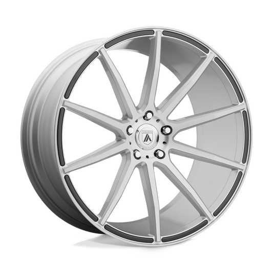 Asanti Black ABL-20 ARIES 22x10.5 35 5X120/5X4.72 Brushed Silver