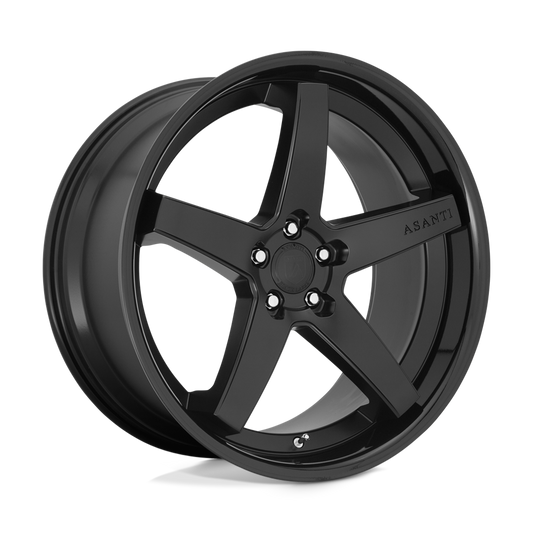 Asanti Black ABL31 REGAL 20x10.5 38 5x112/5x112 Satin Black Gloss Black Lip
