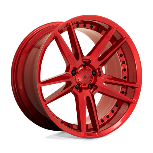 Asanti Black ABL-33 REIGN 20X9 15 5X115/5X115 Candy Red