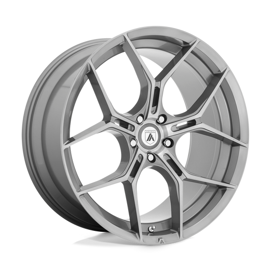 Asanti Black ABL-37 MONARCH 22X9 38 5X112/5X112 Titanium Brushed