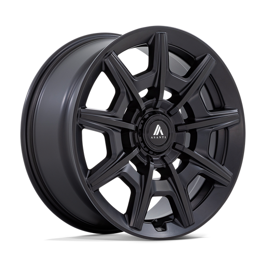ASANTI BLACK ABL-41 ESQUIRE 20X10.5 18 5X115/5X120 SATIN BLACK WITH GLOSS BLACK FACE