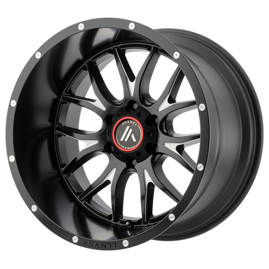 Asanti Off Road AB807 CARBINE 22X10 -18 6X135/6X5.3 Satin Black Milled