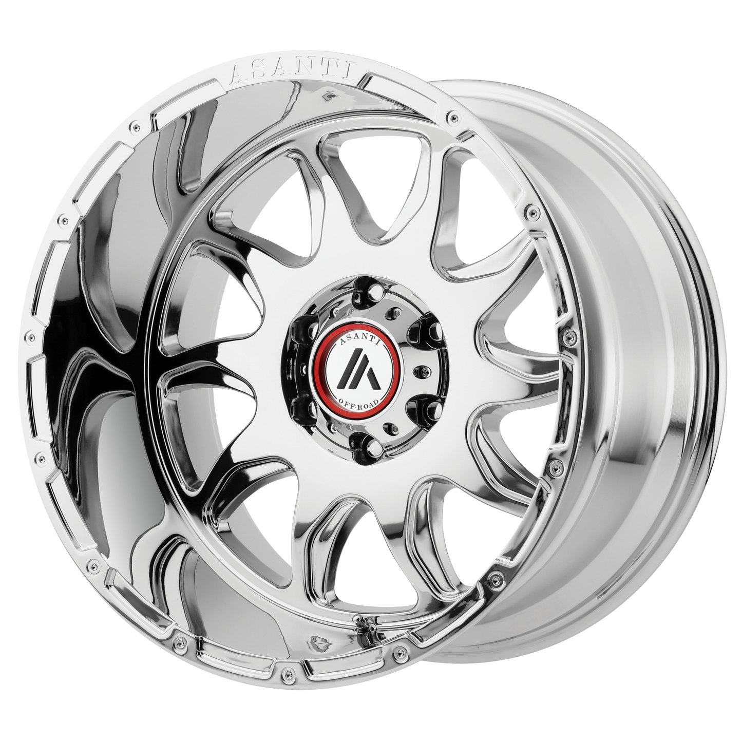 Asanti Off Road AB810 BALLISTIC 20X9 -12 5X139.7/5X5.5 Chrome