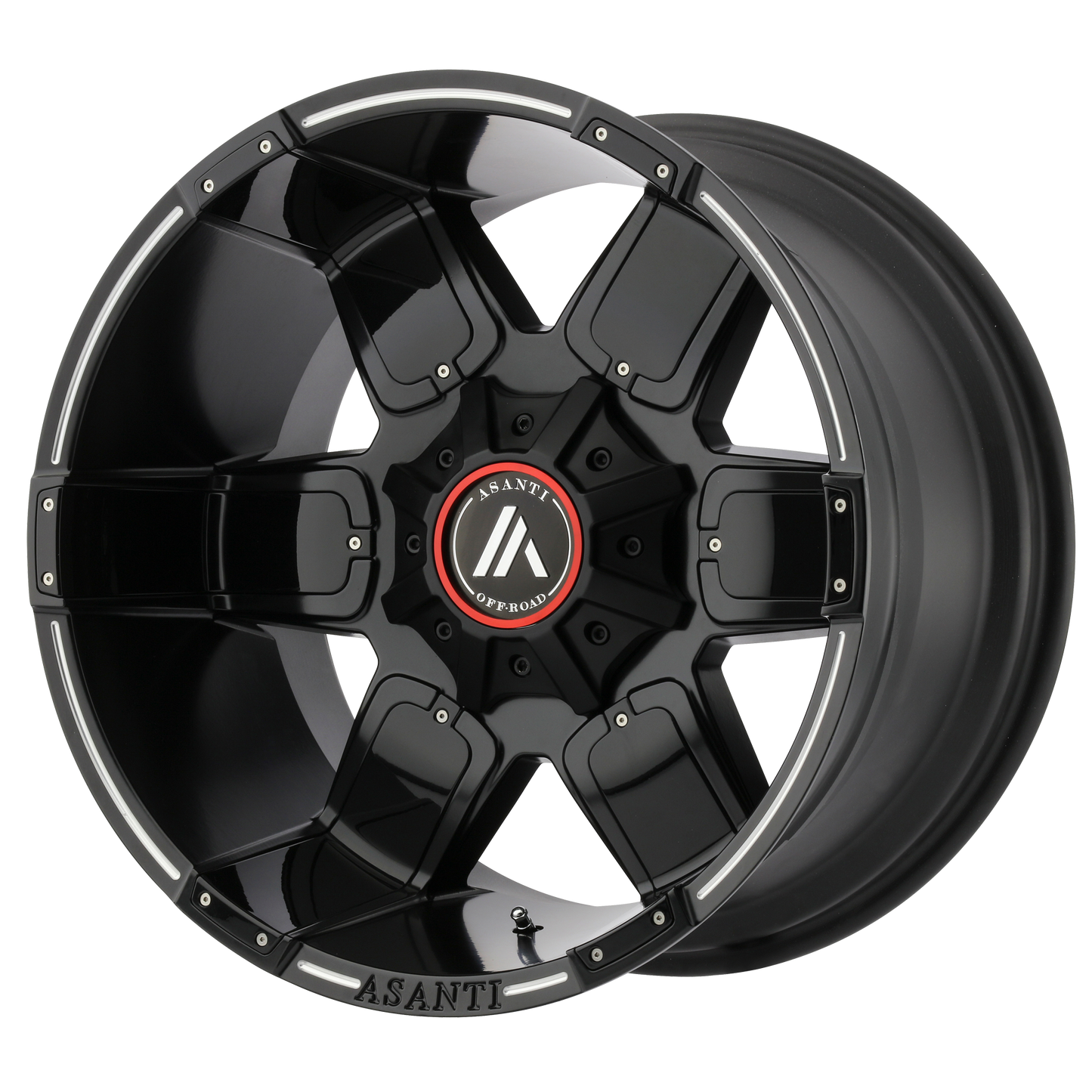 Asanti Off Road AB811 WARTHOG 20X10 -24 5X139.7/5X150/5X5.5/150 Satin Black Milled
