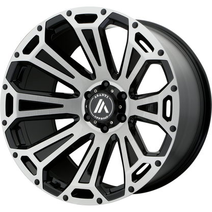 Asanti Off Road AB813 CLEAVER 20X12 -40 6X135/6X5.3 Black-Brushed