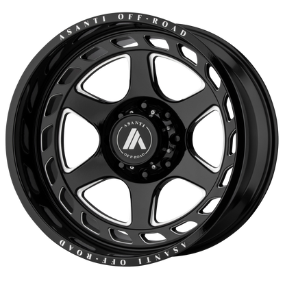Asanti Off Road AB816 ANVIL 20X9 18 5X127/5X5.0 Gloss Black Milled