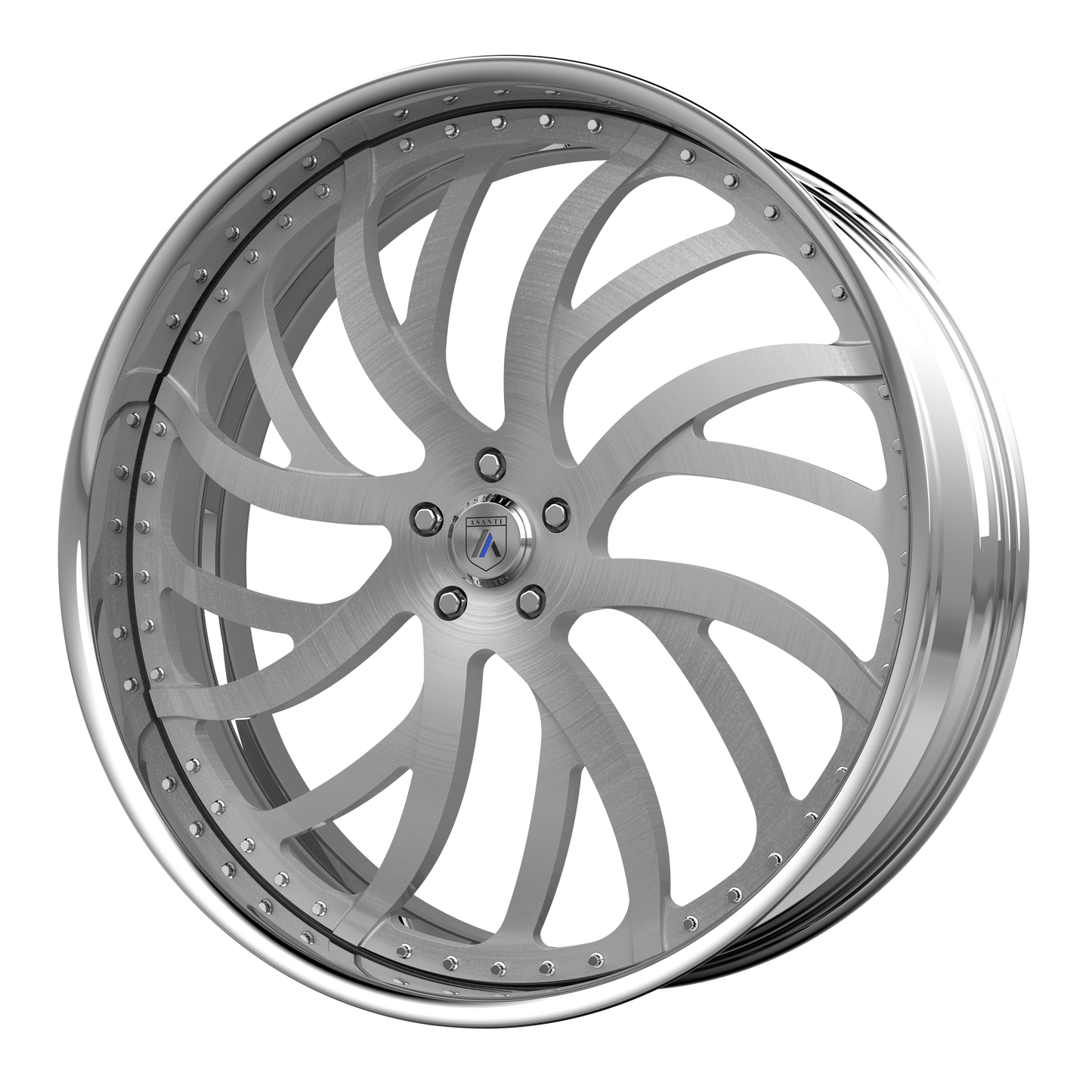Asanti Forged AF862 24X10 -20 5X120.65/5X4.75 Brushed