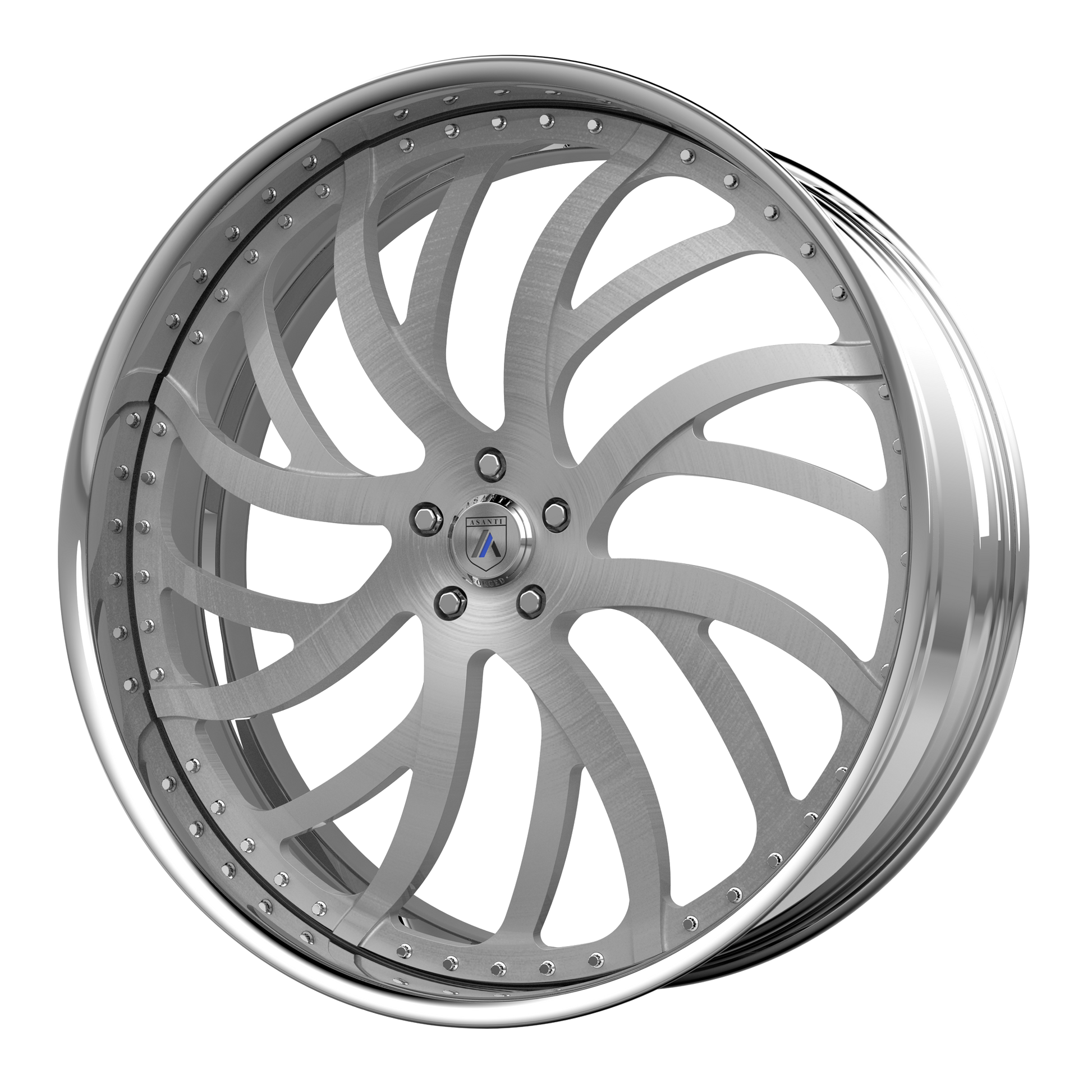 Asanti Forged AF862 24X10 -20 5X120.65/5X4.75 Brushed