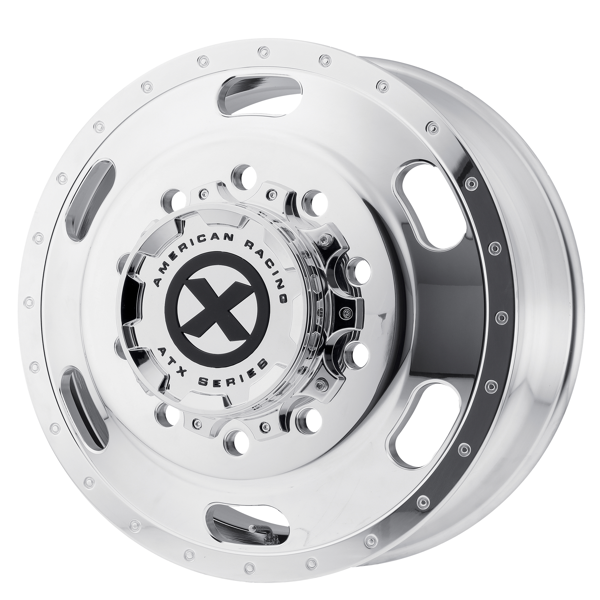 ATX AO402 INDY 22.5X8.25 145 10X285.75/10X11.25 Polished - Front