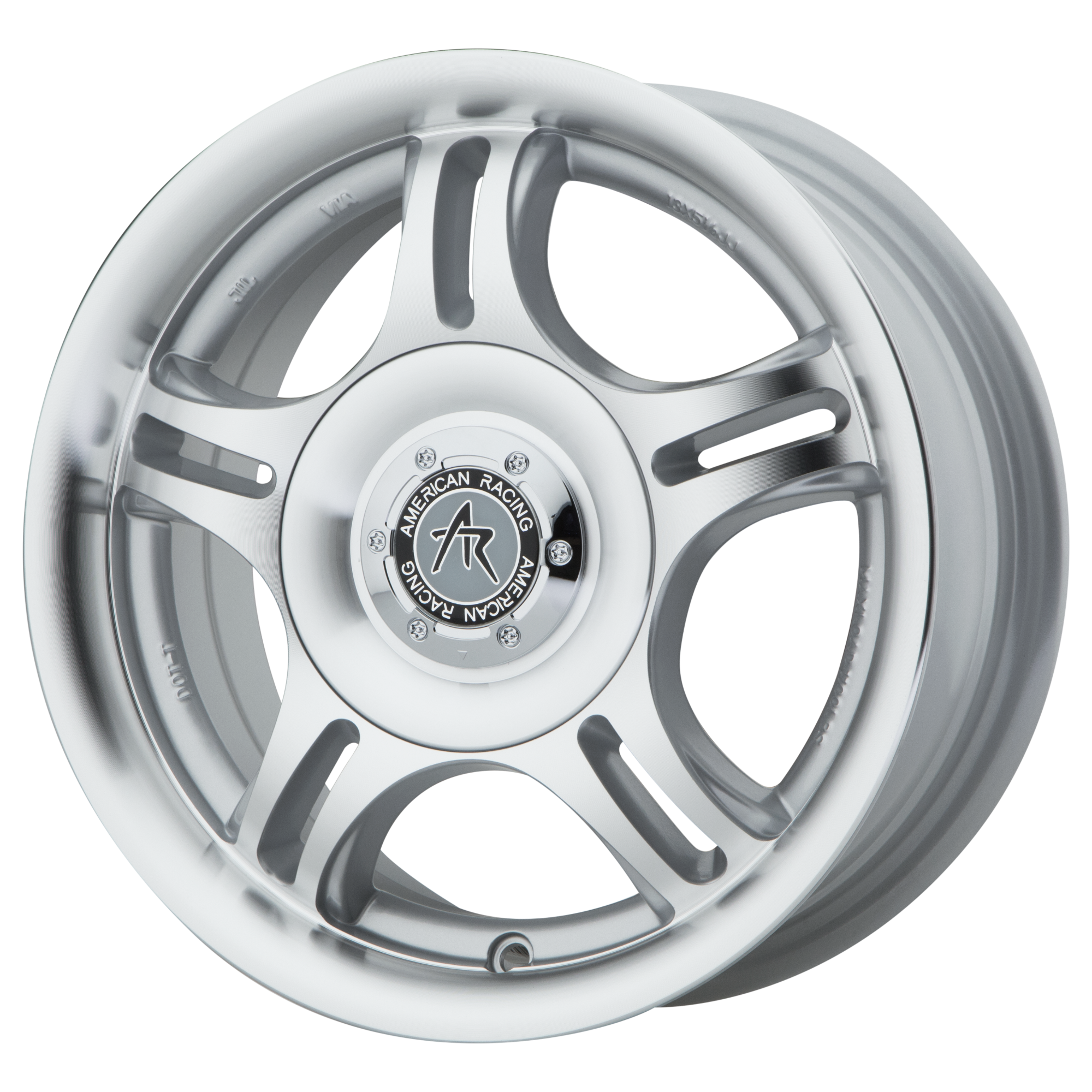 American Racing AR95T 17X7.5 25 5X130/5X130 Machined With Clearcoat