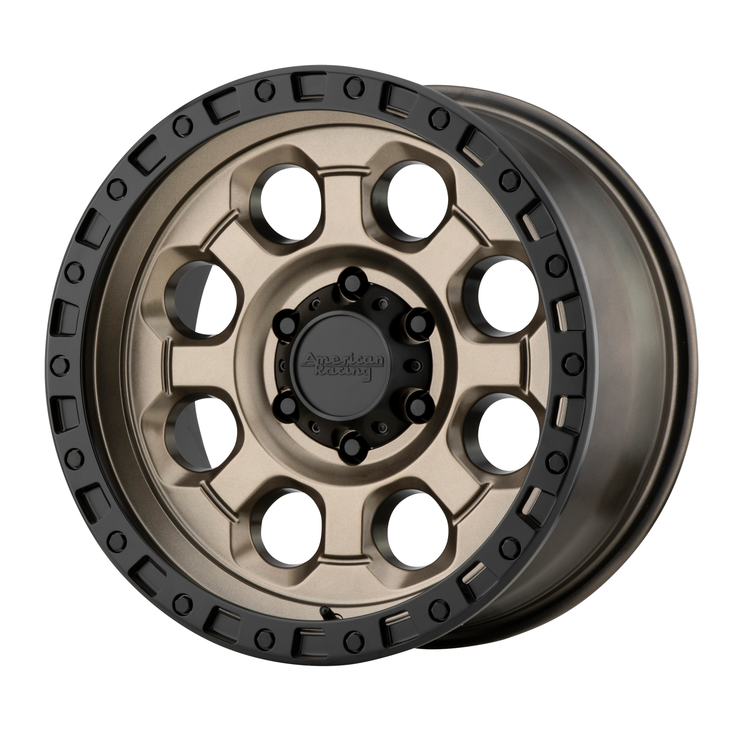American Racing AR201 18X9 35 6X135/6X5.3 Matte Bronze Black Lip