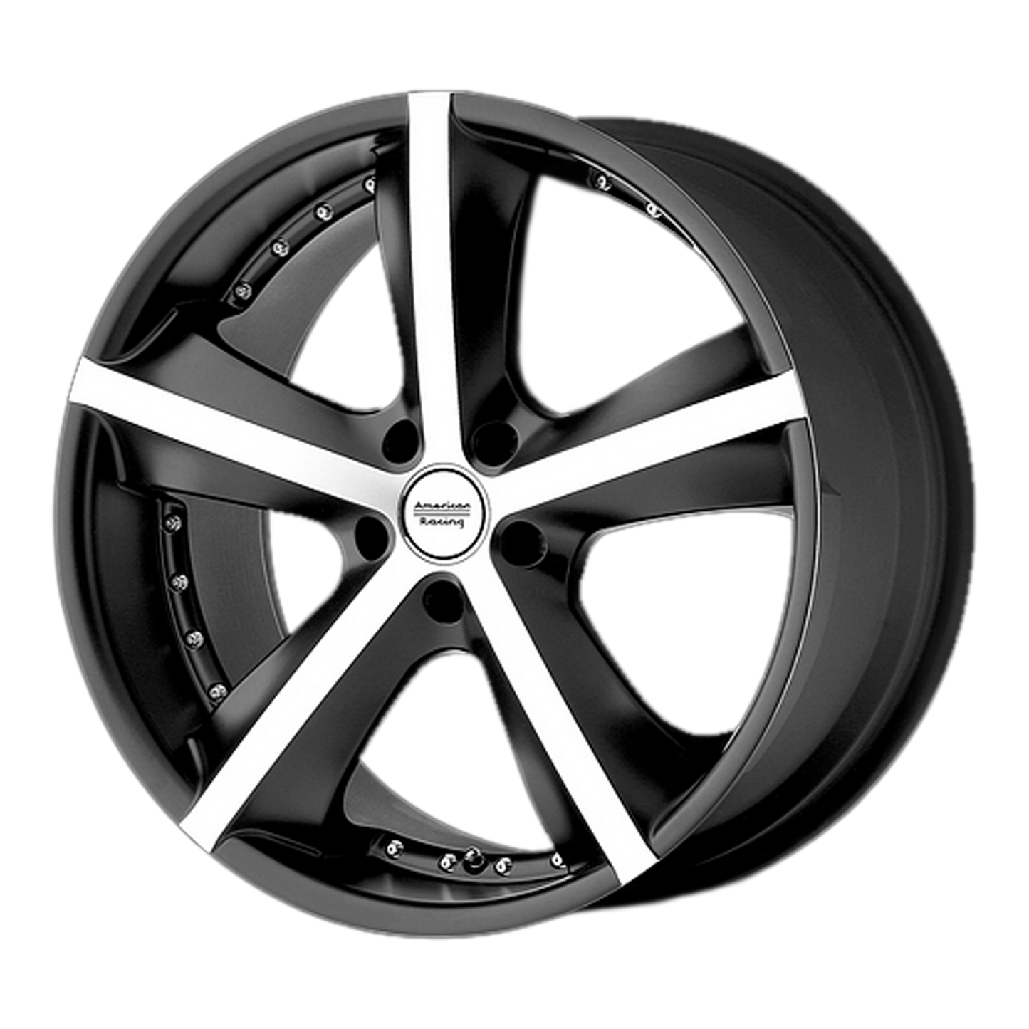 American Racing AR882 PHANTOM 20X8.5 38 5X114.3/5X4.5 Matte Black Machined