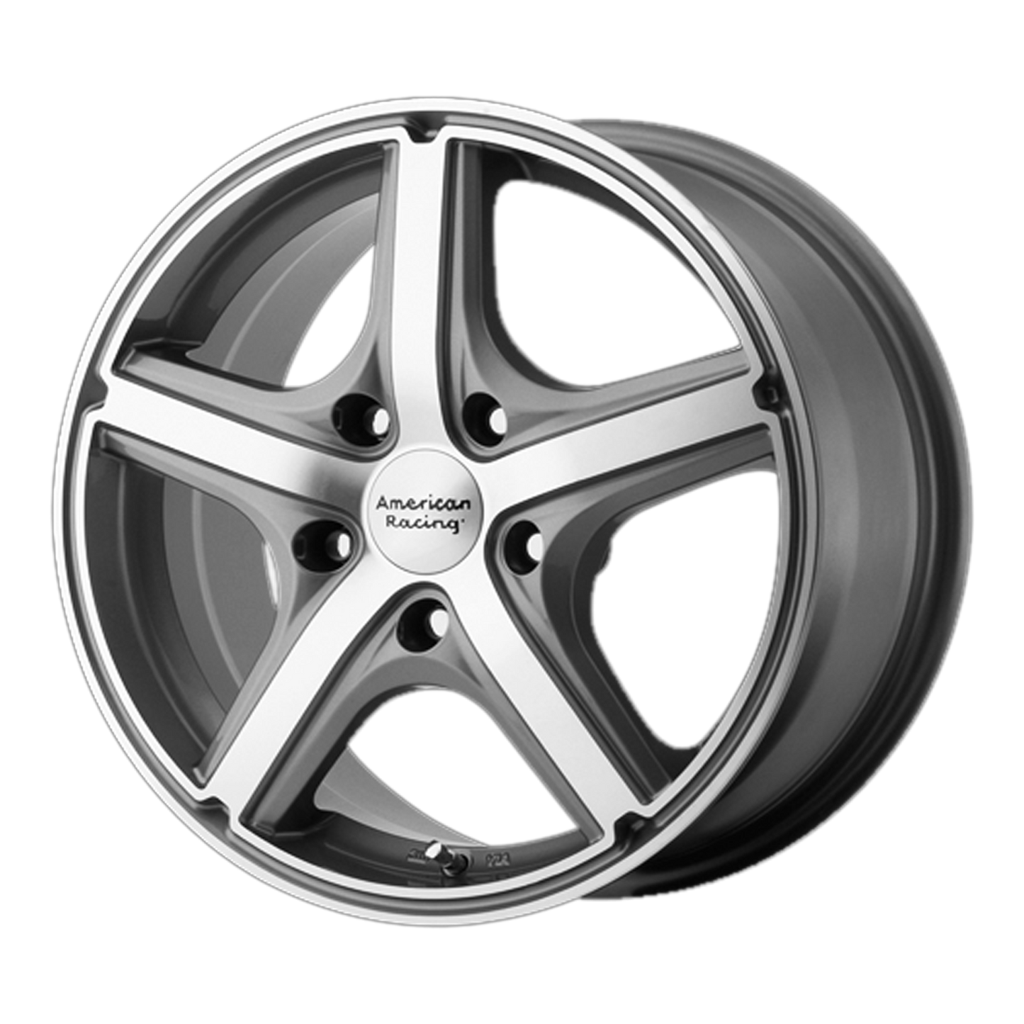 American Racing AR883 MAVERICK 16X7 40 5X112/5X112 Anthracite Machined