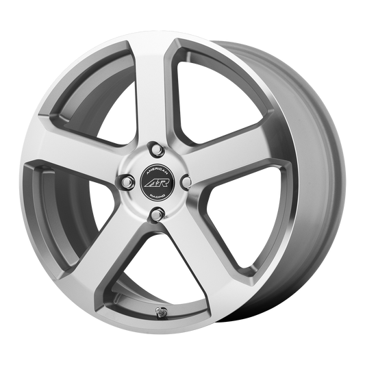 American Racing AR896 17X7.5 45 5X114.3/5X4.5 Dark Silver W/ Mach Face