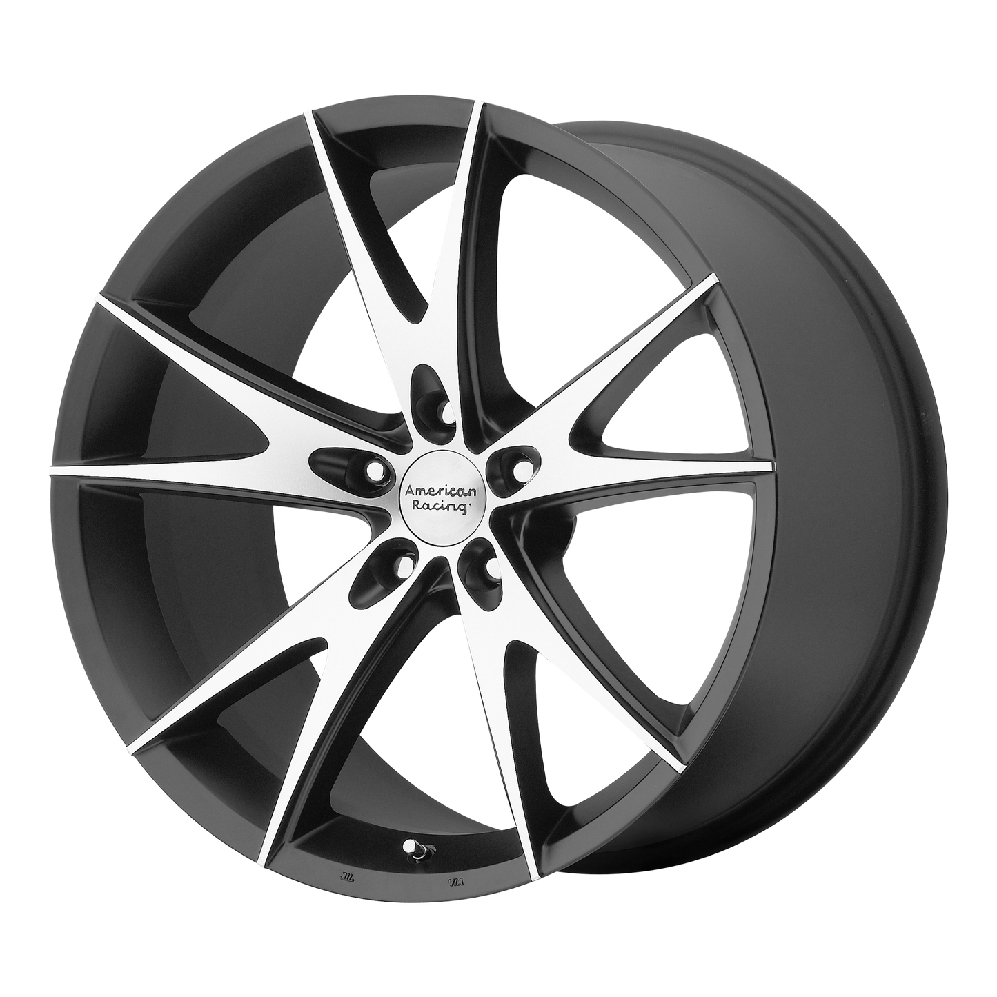 American Racing AR903 17X8 38 5X120/5X4.72 Gloss Black Machined