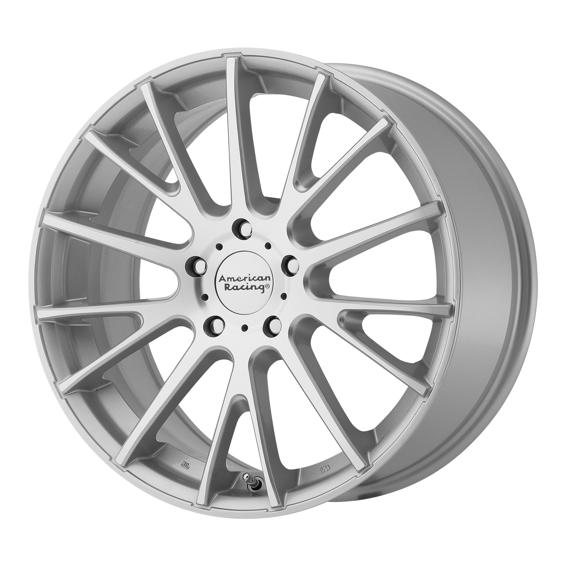 American Racing AR904 16X7 40 5X114.3/5X4.5 Bright Silver Machined Face