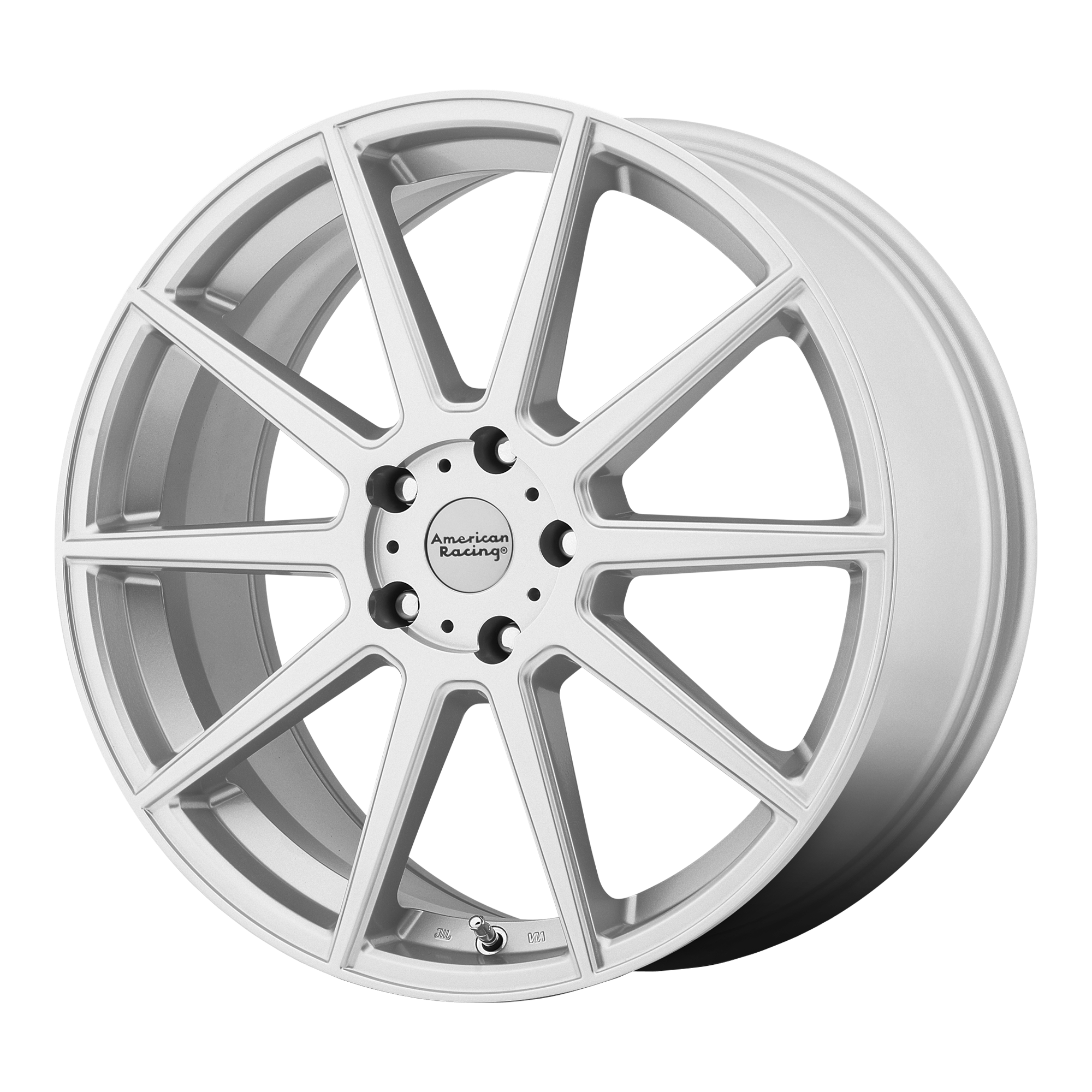 American Racing AR908 16X7 40 5X115/5X115 Silver With Machined Face