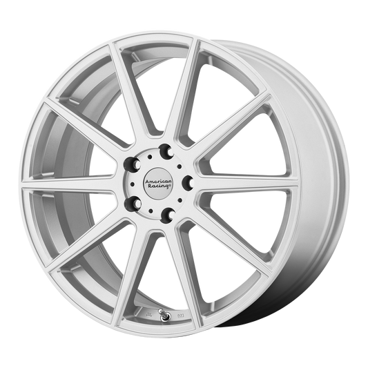 American Racing AR908 18X8 40 5X114.3/5X4.5 Silver With Machined Face