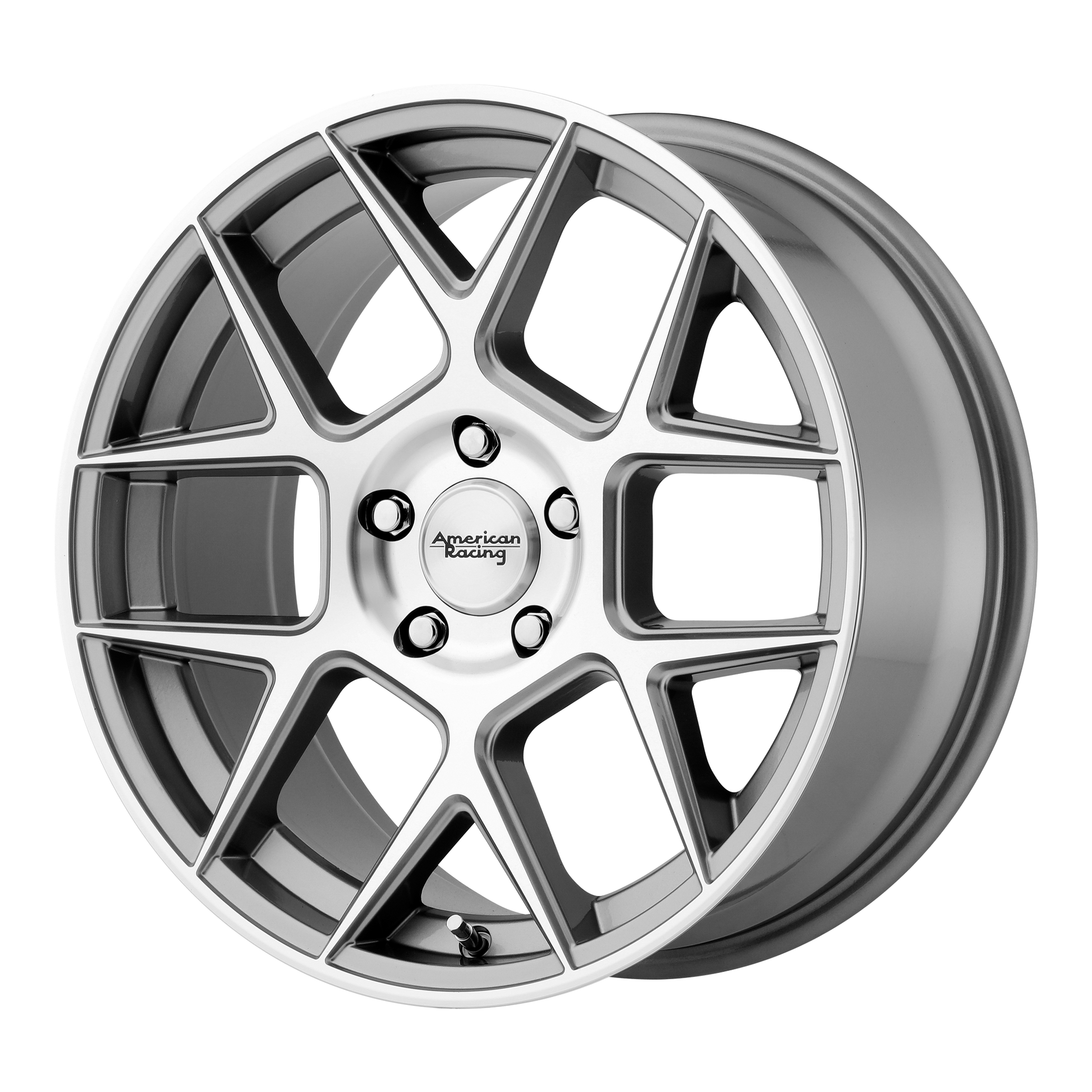 American Racing AR913 APEX 20X10 40 5X114.3/5X4.5 Gun Metal Machined Face