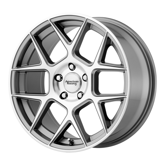 American Racing AR913 APEX 20X10 40 5X114.3/5X4.5 Gun Metal Machined Face