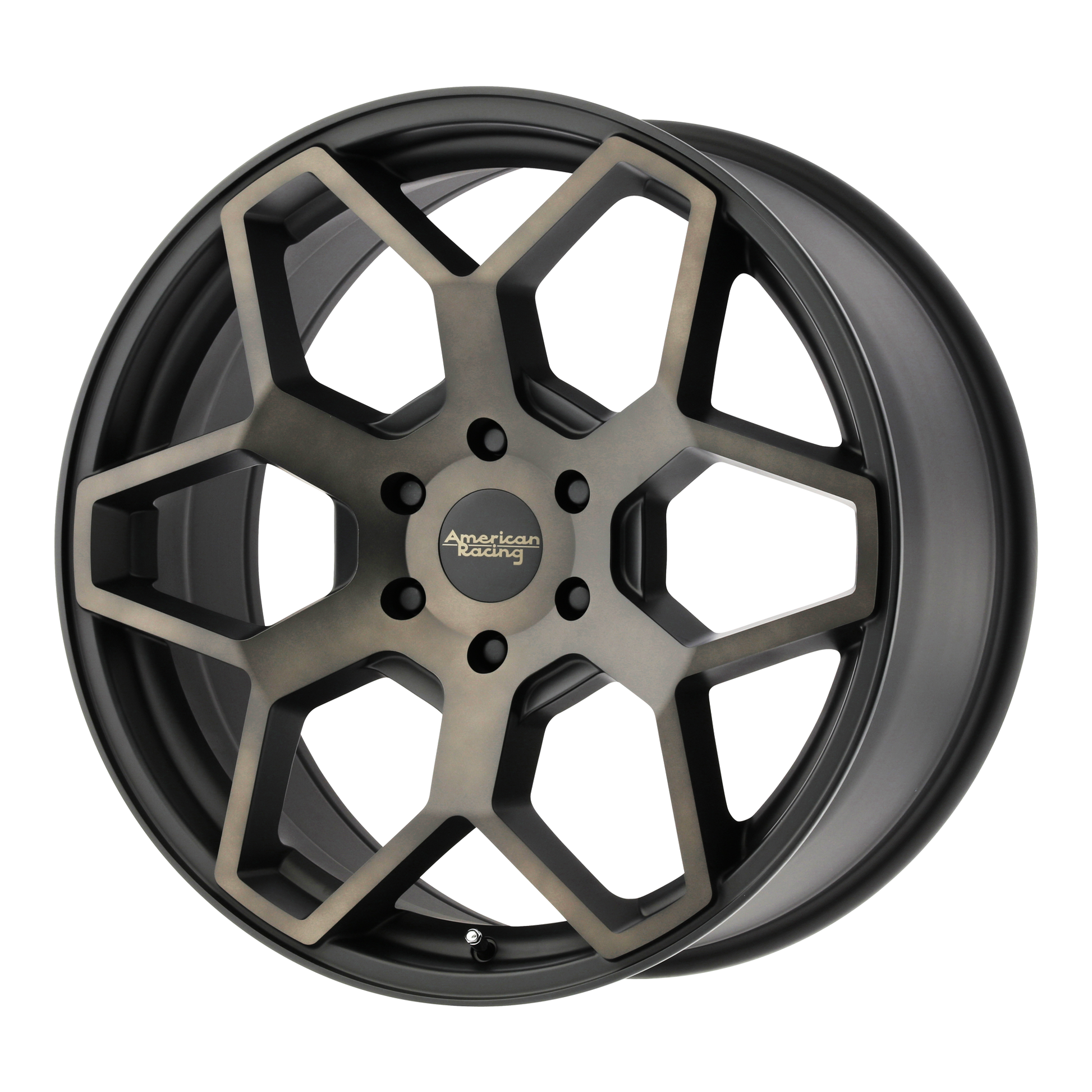 American Racing AR916 20X8.5 35 6X135/6X5.3 Satin Black With Dark Tint Clear Coat