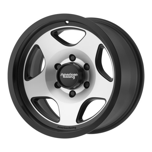American Racing AR923 MOD 12 17X9 -12 8X165.1/8X6.5 Satin Black Machined