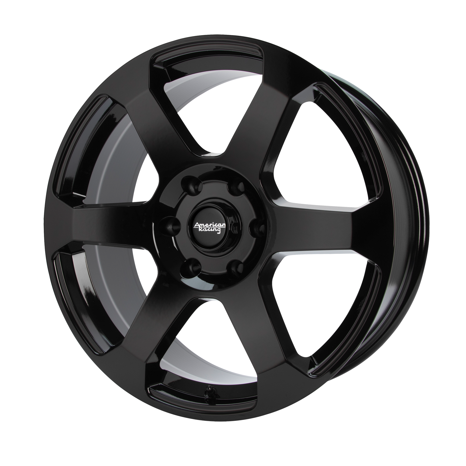 American Racing AR931 18X8.5 15 6X139.7/6X5.5 Gloss Black