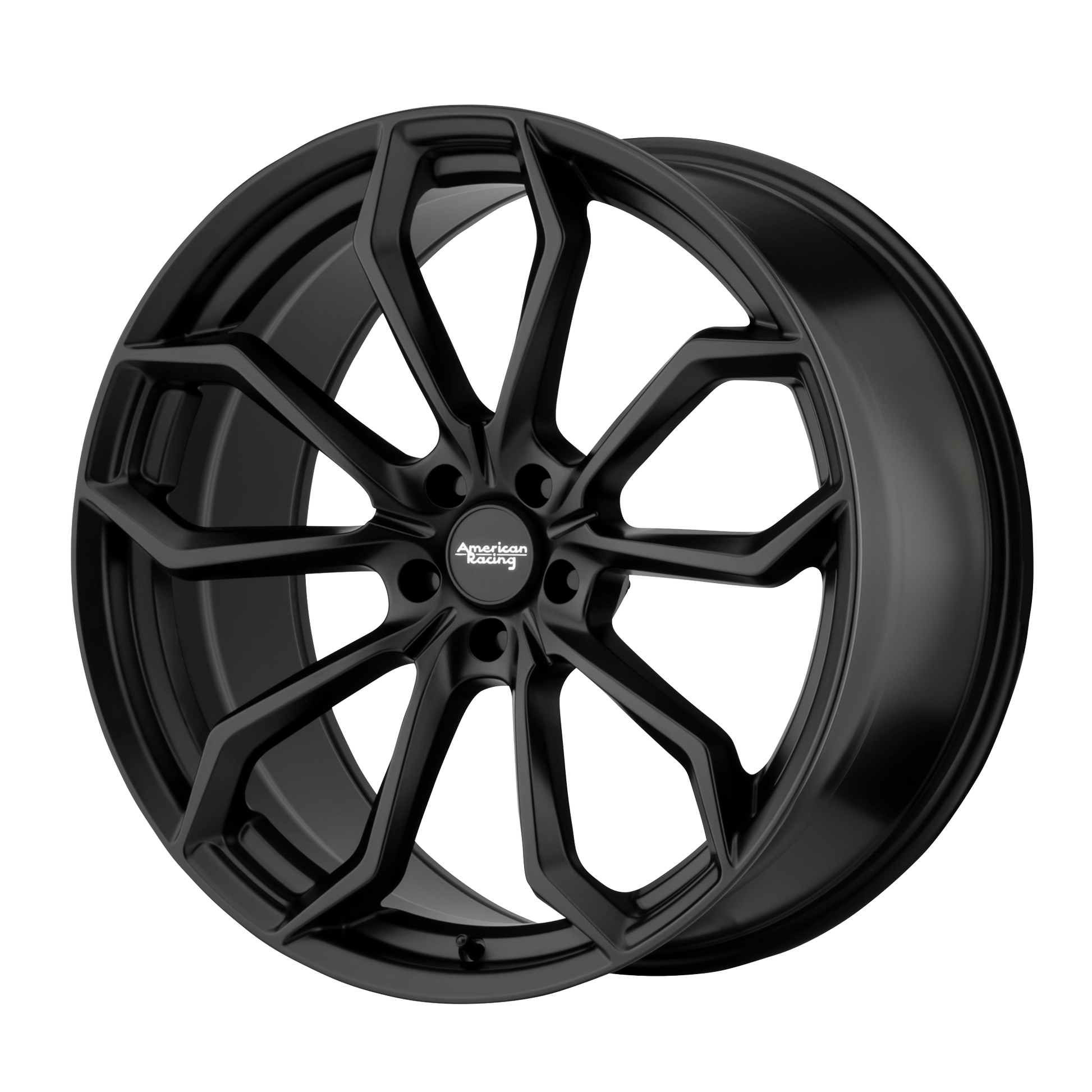 American Racing AR932 SPLITTER 22X9 20 5X120/5X4.72 Satin Black