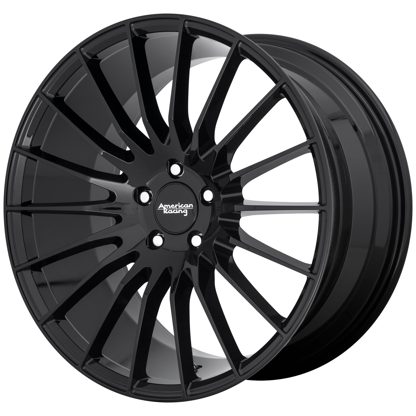American Racing AR934 FASTLANE 20X8.5 25 5X115/5X115 Gloss Black