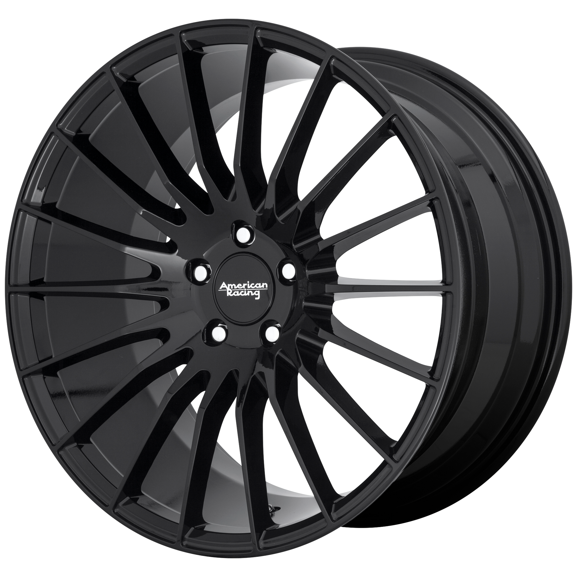 American Racing AR934 FASTLANE 20X8.5 25 5X115/5X115 Gloss Black