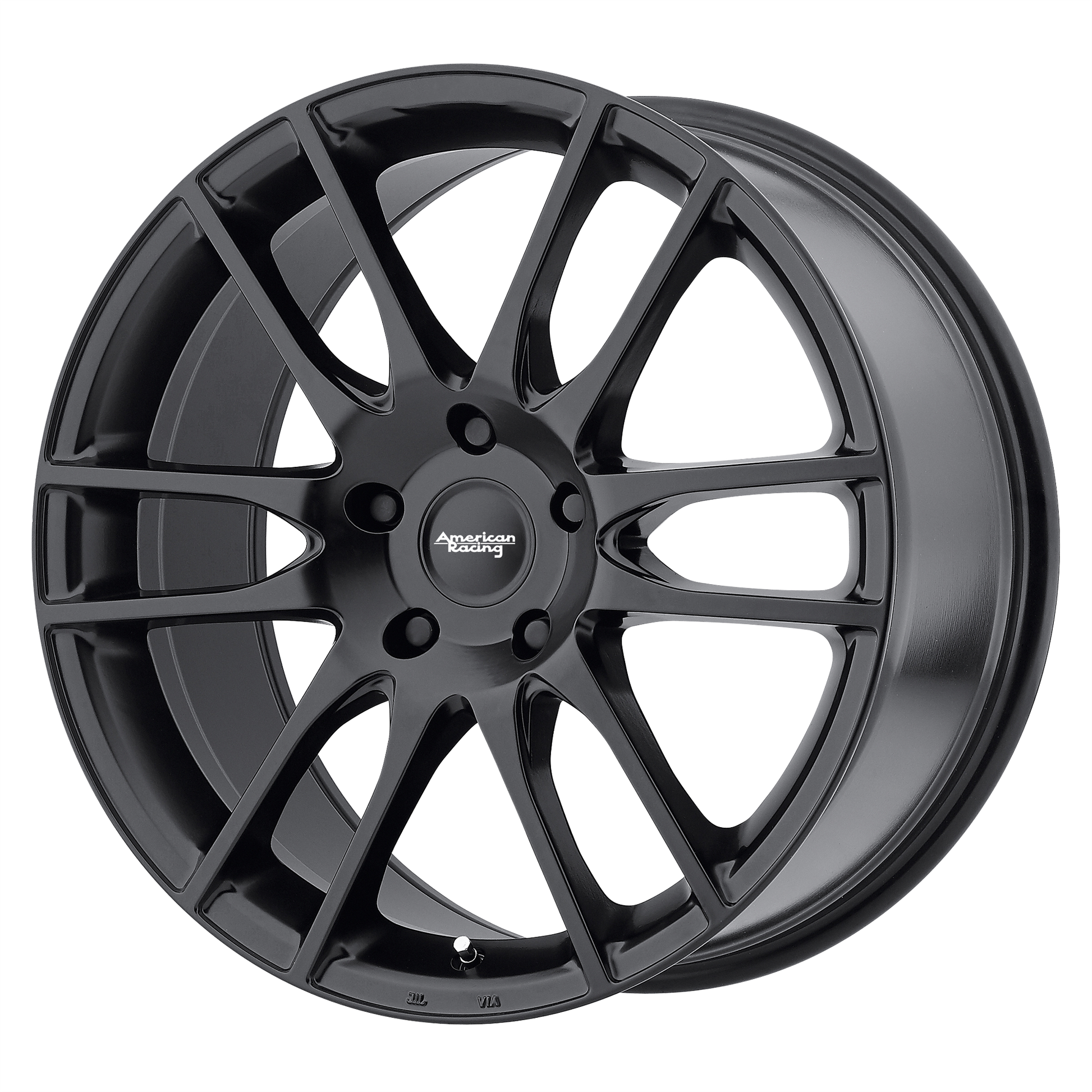 American Racing AR937 PIVOT 20X8.5 35 5X108/5X4.25 Satin Black