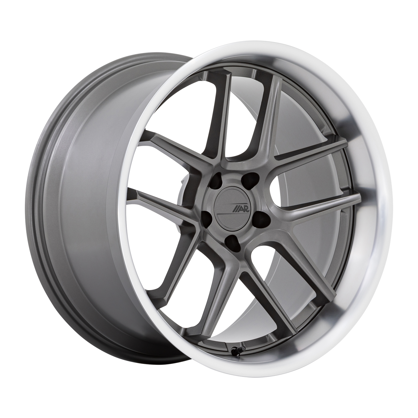 American Racing AR942 20X11 22 5X115 MATTE GUNMETAL WITH MACHINED LIP