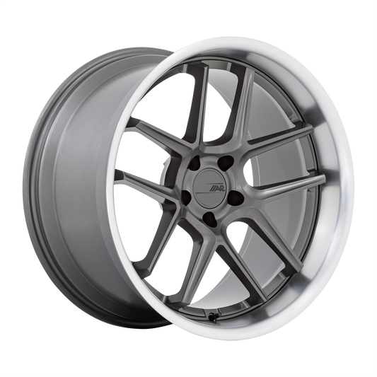 American Racing AR942 20X11 22 5X115 MATTE GUNMETAL WITH MACHINED LIP