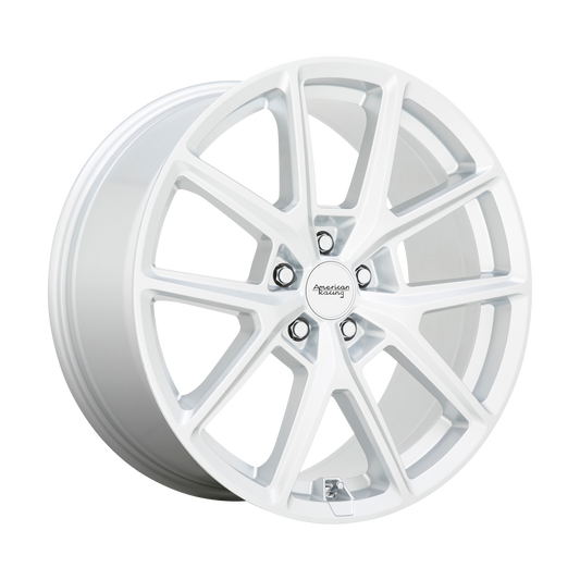 American Racing AR943 18X8 35 5X120/5X4.72 HYPER SILVER