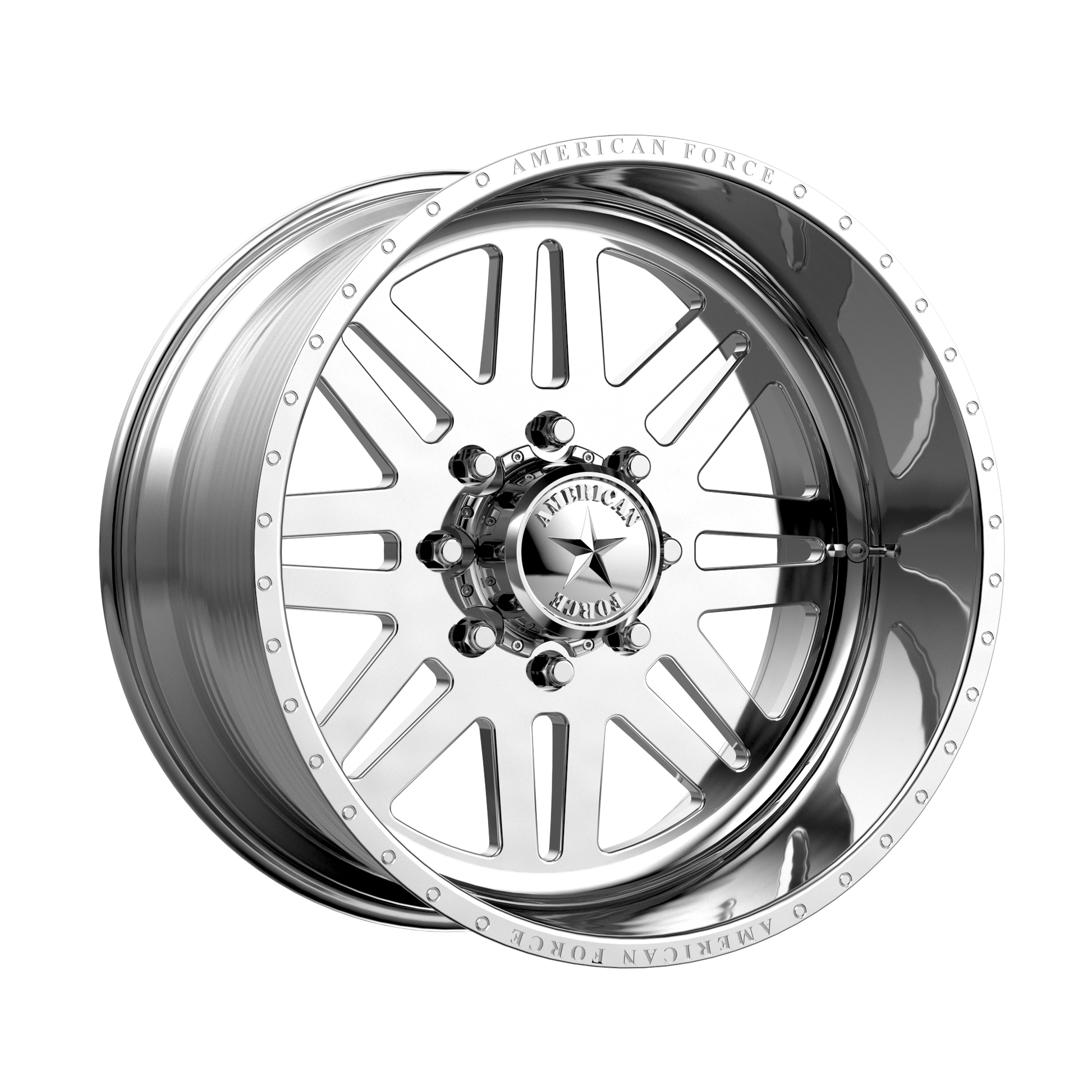 AMERICAN FORCE LIBERTY SS 22x16 8x170.00 POLISHED (-101 mm)