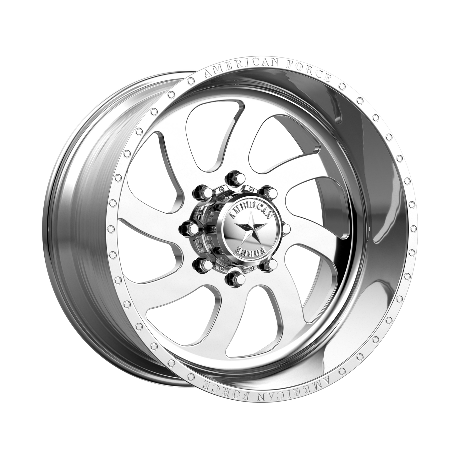 American Force AFW 76 BLADE SS 22x12 -40 6x139.7/6x5.5 Polished