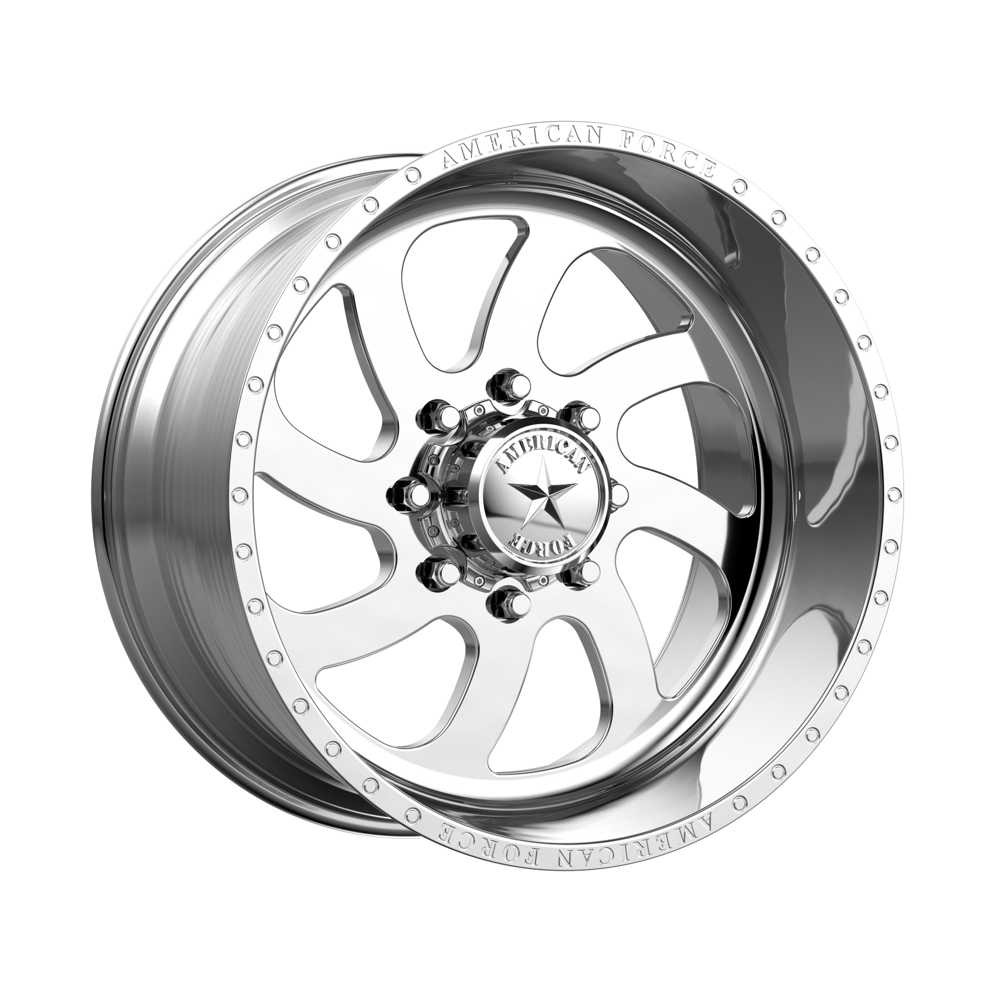 American Force AFW 76 BLADE SS 22x12 -40 6x139.7/6x5.5 Polished