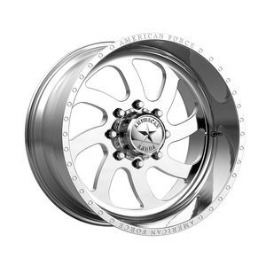 American Force AFW 76 BLADE SS 22X10 -25 6X139.7 POLISHED