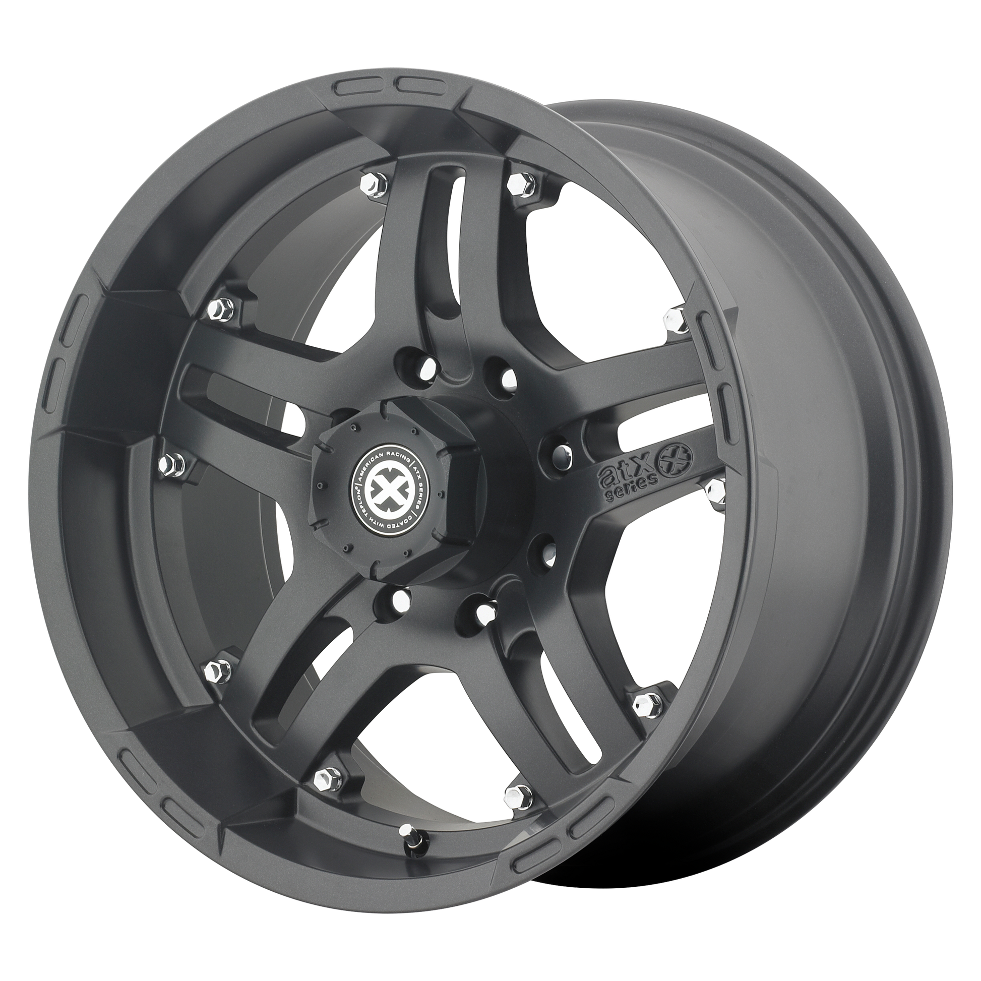 ATX Series AX181 ARTILLERY 16X9 -12 5X135/5X135 Textured Black