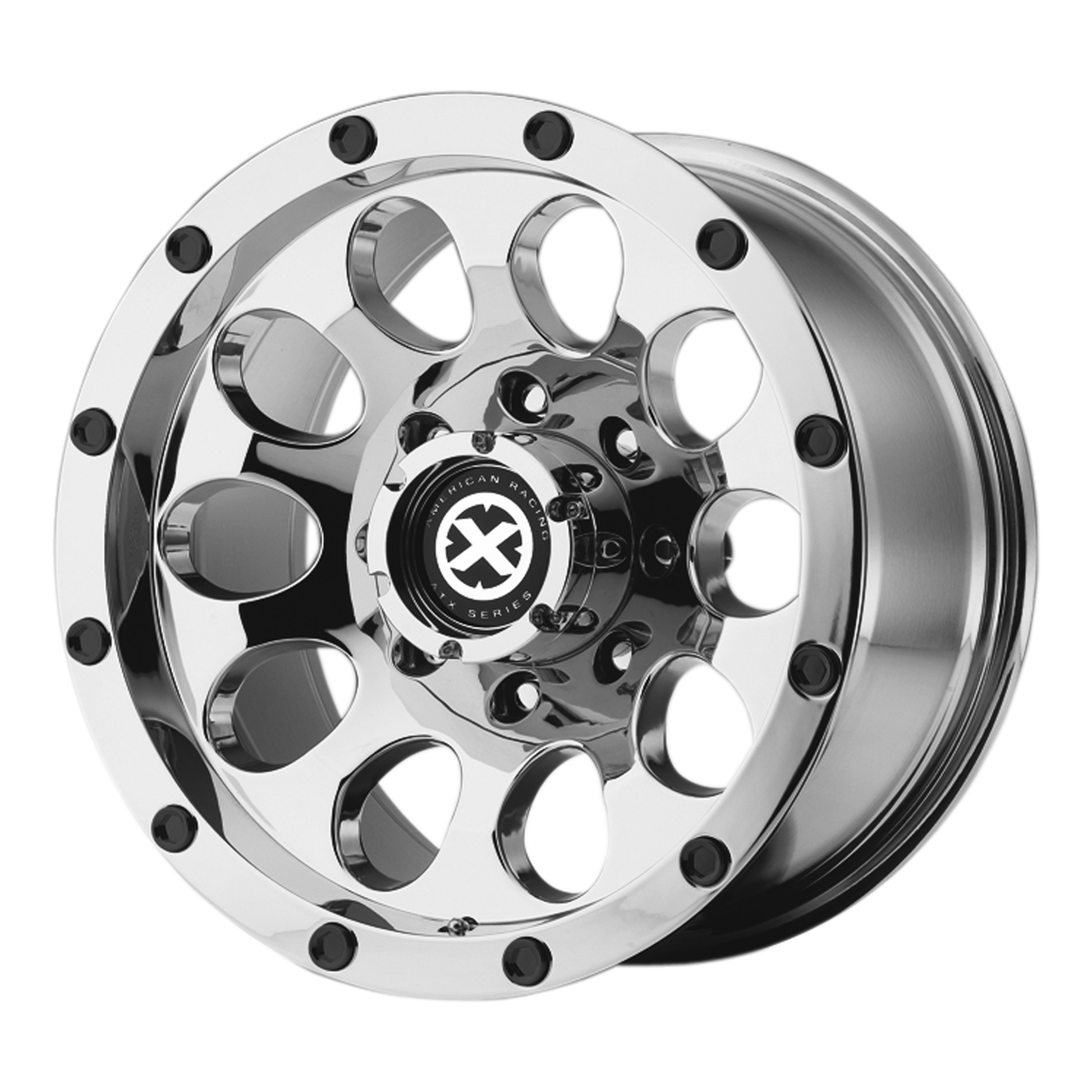 ATX Series AX186 SLOT 18X9 -24 6X139.7/6X5.5 Chrome