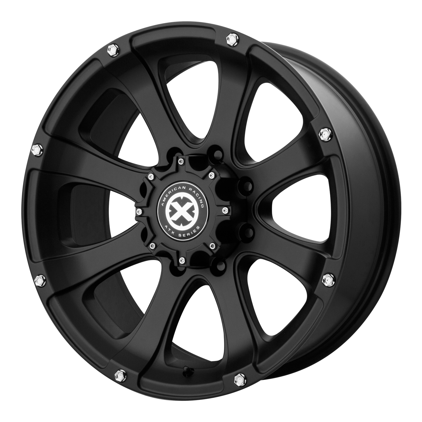 ATX Series AX188 LEDGE 17X8 0 5X139.7/5X5.5 Cast Iron Black