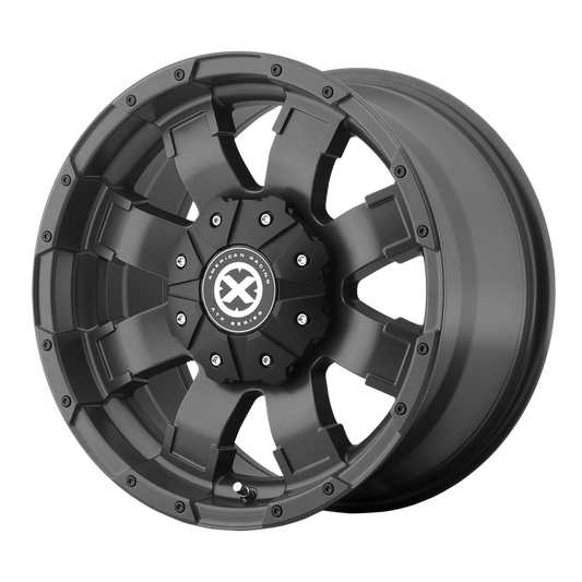 ATX Series AX191 SHACKLE 18X9 20 BLANK/BLANK Textured Black