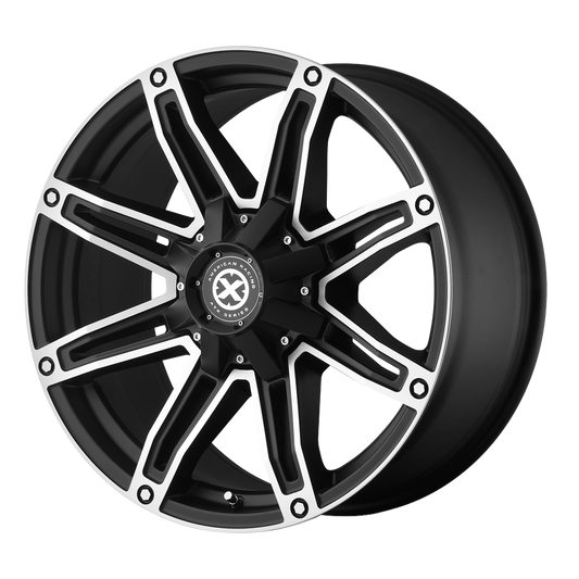 ATX Series AX193 AXE 20X9 18 BLANK/BLANK Satin Black With Machined Face