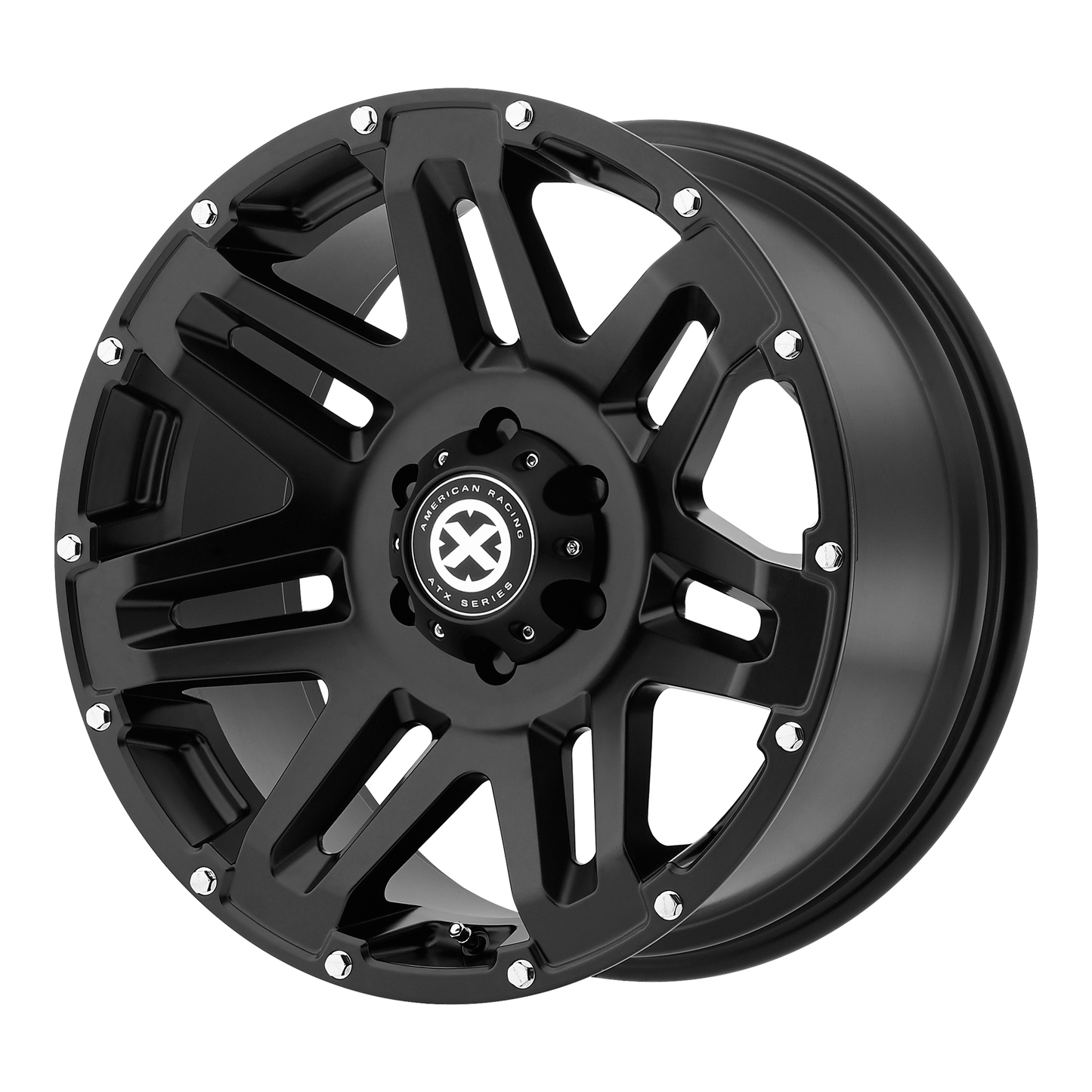 ATX Series AX200 YUKON 18X8.5 15 6X139.7/6X5.5 Cast Iron Black