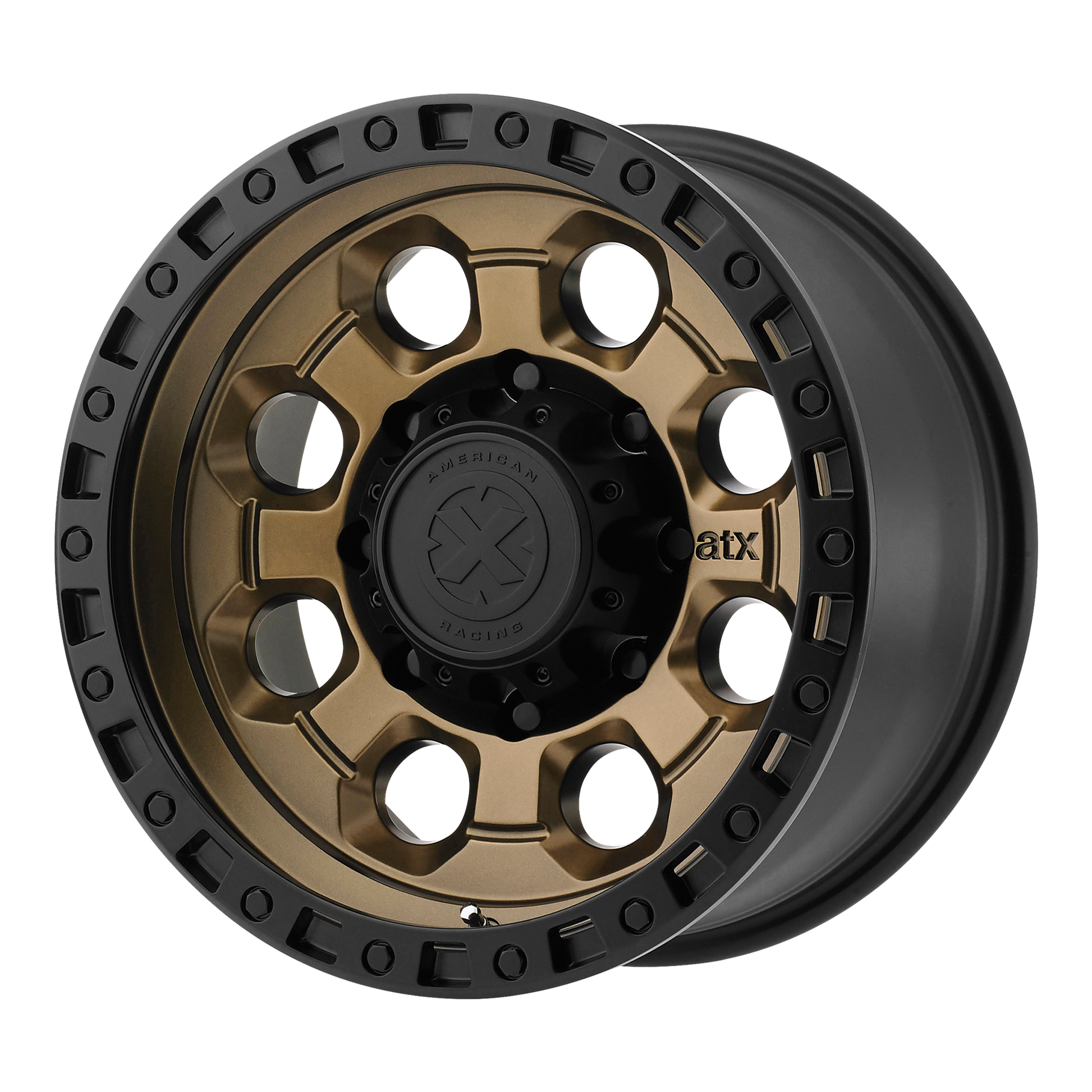 ATX Series AX201 18X9 40 6X139.7/6X5.5 Matte Bronze With Black Lip